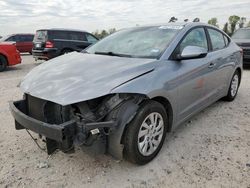 Salvage cars for sale at Houston, TX auction: 2017 Hyundai Elantra SE
