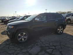 Salvage cars for sale at Indianapolis, IN auction: 2014 Jeep Grand Cherokee Overland