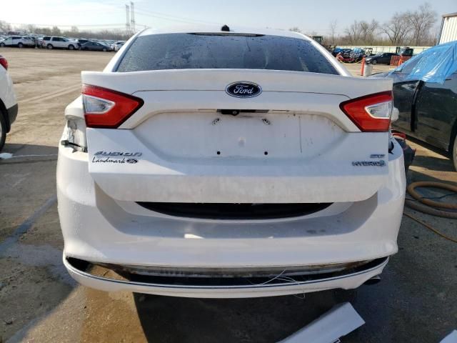 2013 Ford Fusion SE Hybrid