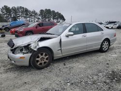 Mercedes-Benz salvage cars for sale: 2002 Mercedes-Benz S 430