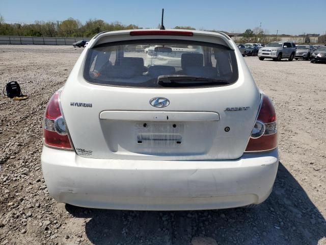 2010 Hyundai Accent Blue