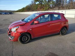 Salvage cars for sale from Copart Brookhaven, NY: 2018 Mitsubishi Mirage ES