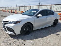 Salvage cars for sale from Copart Haslet, TX: 2022 Toyota Camry XSE