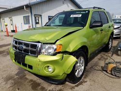 Salvage cars for sale from Copart Pekin, IL: 2012 Ford Escape XLT