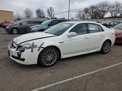 Salvage cars for sale from Copart Moraine, OH: 2008 Acura TL