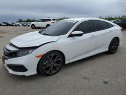 Salvage cars for sale from Copart Fresno, CA: 2019 Honda Civic Sport