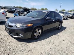 Acura salvage cars for sale: 2012 Acura TSX Tech