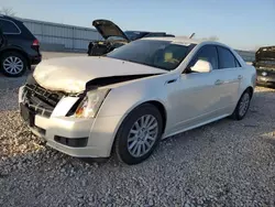 Salvage cars for sale at Kansas City, KS auction: 2012 Cadillac CTS Luxury Collection