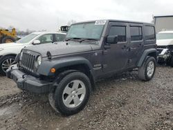 Jeep salvage cars for sale: 2016 Jeep Wrangler Unlimited Sport