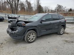 Salvage cars for sale from Copart Albany, NY: 2015 Jeep Cherokee Latitude