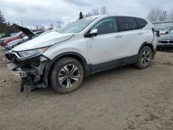 Salvage cars for sale at Bowmanville, ON auction: 2021 Honda CR-V LX