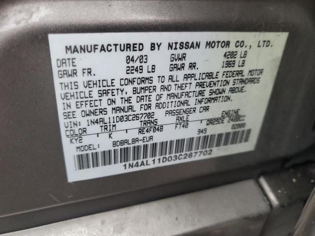 2003 Nissan Altima Base