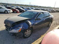 Salvage cars for sale from Copart Tucson, AZ: 2005 Honda Accord LX