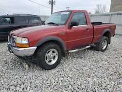 Ford Ranger salvage cars for sale: 2000 Ford Ranger