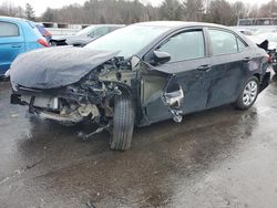 Salvage cars for sale at Assonet, MA auction: 2014 Toyota Corolla L