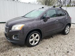 Copart select cars for sale at auction: 2016 Chevrolet Trax LTZ