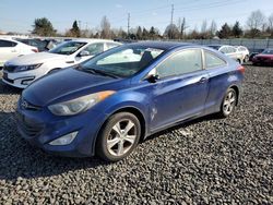 Salvage cars for sale from Copart Portland, OR: 2013 Hyundai Elantra Coupe GS