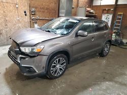 Salvage cars for sale at Ebensburg, PA auction: 2017 Mitsubishi Outlander Sport ES