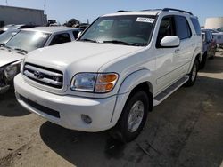 Vehiculos salvage en venta de Copart Martinez, CA: 2001 Toyota Sequoia Limited