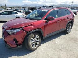 Salvage cars for sale from Copart Sun Valley, CA: 2019 Toyota Rav4 XLE Premium
