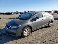 Salvage cars for sale from Copart Martinez, CA: 2013 Honda Civic LX