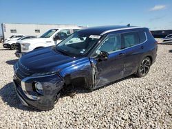 Salvage cars for sale at Temple, TX auction: 2022 Mitsubishi Outlander SEL