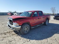 Salvage cars for sale from Copart Kansas City, KS: 2004 Dodge Dakota Quad SLT