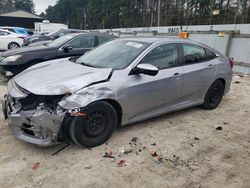 Salvage cars for sale from Copart Seaford, DE: 2016 Honda Civic LX