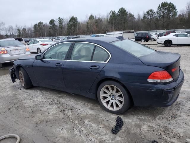 2005 BMW 745 I