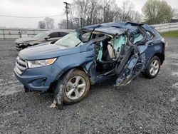 Salvage cars for sale from Copart Gastonia, NC: 2018 Ford Edge SE