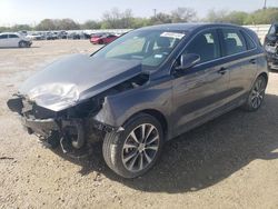 Salvage cars for sale at San Antonio, TX auction: 2018 Hyundai Elantra GT