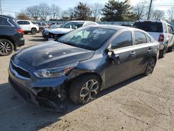 Salvage cars for sale from Copart Moraine, OH: 2019 KIA Forte FE