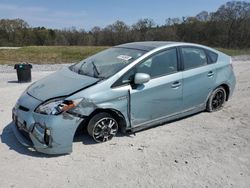 Salvage cars for sale at Cartersville, GA auction: 2014 Toyota Prius
