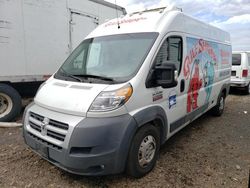 Salvage cars for sale from Copart New Britain, CT: 2016 Dodge RAM Promaster 2500 2500 High