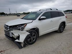 Toyota salvage cars for sale: 2017 Toyota Highlander Limited