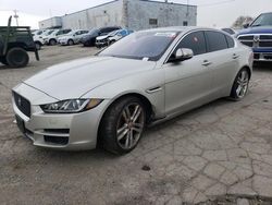 Salvage cars for sale at Chicago Heights, IL auction: 2017 Jaguar XE Prestige