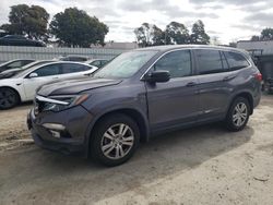 Honda Pilot LX Vehiculos salvage en venta: 2018 Honda Pilot LX