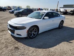 Salvage cars for sale at Houston, TX auction: 2015 Dodge Charger SXT