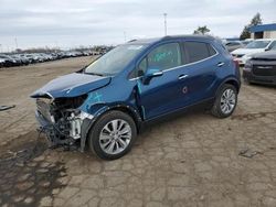 Salvage cars for sale at Woodhaven, MI auction: 2019 Buick Encore Preferred