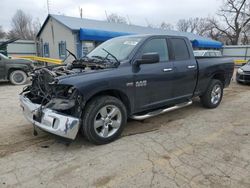 Salvage cars for sale at Wichita, KS auction: 2014 Dodge RAM 1500 SLT