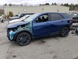 Salvage cars for sale at Exeter, RI auction: 2022 Chevrolet Equinox RS