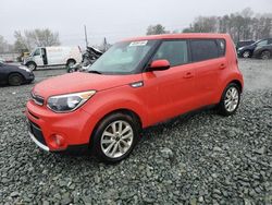 Salvage cars for sale from Copart Mebane, NC: 2018 KIA Soul +