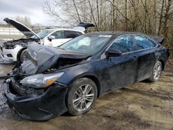 Toyota salvage cars for sale: 2015 Toyota Camry LE