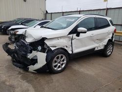 Salvage cars for sale at Haslet, TX auction: 2018 Ford Ecosport SE
