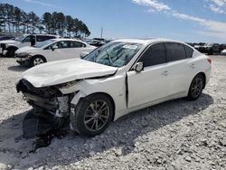 Infiniti Q50 salvage cars for sale: 2017 Infiniti Q50 Premium