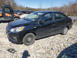 Salvage cars for sale at Candia, NH auction: 2021 Mitsubishi Mirage G4 ES