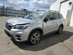 Salvage cars for sale from Copart New Britain, CT: 2021 Subaru Forester Limited