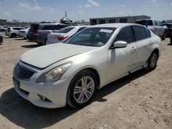 Salvage cars for sale at Haslet, TX auction: 2011 Infiniti G25 Base