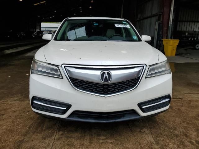 2016 Acura MDX Technology