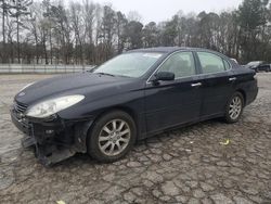 Salvage cars for sale at Austell, GA auction: 2004 Lexus ES 330